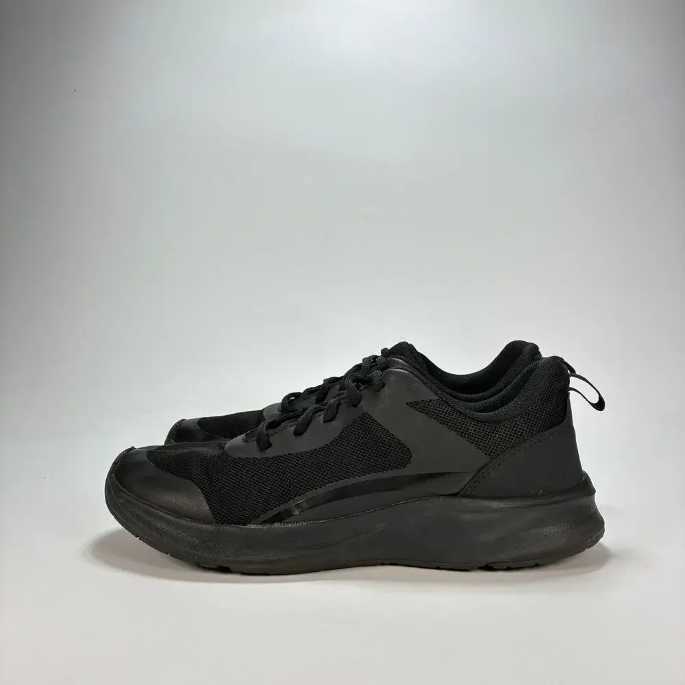 Athletic Works Black Mesh Lifestyle Jogger Cushioned Sneakers Women's Size 9.5
